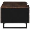vidaXL Table basse Marron et Noir 100 x 54 x 40 cm