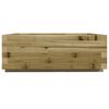 vidaXL Jardini&egrave;re 70x70x26,5 cm bois de pin impr&eacute;gn&eacute;