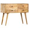 vidaXL Buffet 85 x 40 x 71 cm Bois de manguier massif