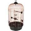 FLAMINGO Cage &agrave; oiseaux Sanna 2 Cuivre 34x34x67 cm
