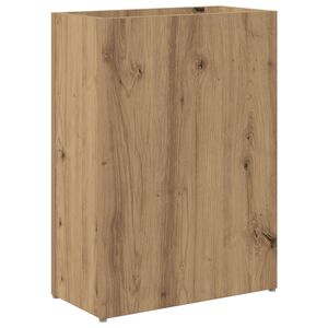 vidaXL Porte-parapluie avec stockage Ch&ecirc;ne artisanal 40 x 20 x 55,5 cm