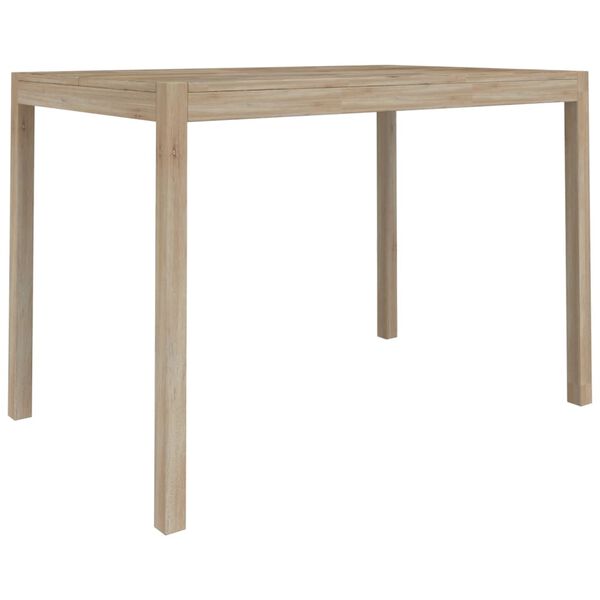 vidaXL Ensemble &agrave; d&icirc;ner 7 pcs Bois d'acacia solide