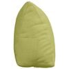 vidaXL Coussin de Dos Vert clair 45 x 20 x 35 cm tissu
