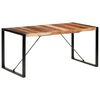 vidaXL Table &agrave; manger 160x80x75 cm bois massif