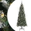 vidaXL Sapin de No&euml;l artificiel Vert 180 cm PVC, plastique et acier