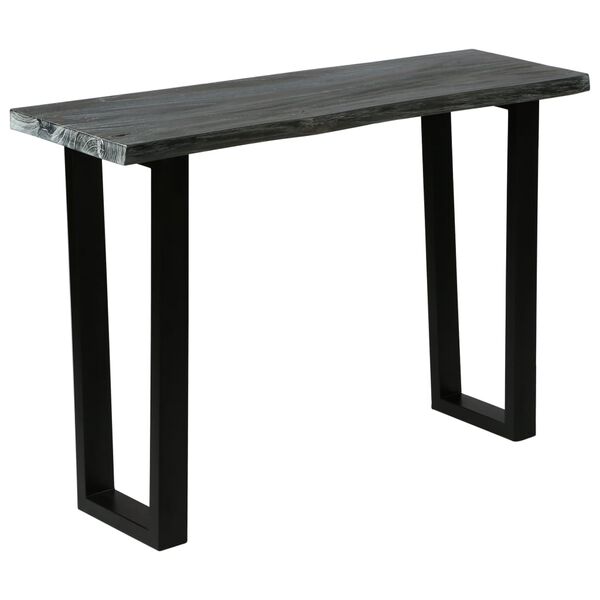 vidaXL Table console Bois de Melia azedarach 110x35x75 cm Gris
