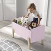 Vipack Bo&icirc;te &agrave; jouets Kiddy Bois Rose ancien