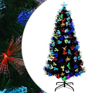 vidaXL Sapin de Noël artificiel Vert 120 cm PVC