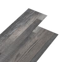 vidaXL Planches de plancher PVC 4,46m² 3mm Autoadhésif Bois industriel