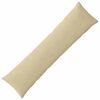 vidaXL Housse de coussin ALMELO Vert gris 40 x 145 cm velours c&ocirc;tel&eacute;