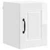 vidaXL Armoire de cuisine 2 pcs Blanc brillant 30 x 31 x 40 cm
