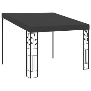 vidaXL Belv&eacute;d&egrave;re &agrave; montage mural 3x3x2,5 m Anthracite