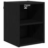vidaXL Armoire suspendue Ch&ecirc;ne noir 30 x 29,5 x 40 cm