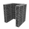 vidaXL Panier de gabion simple Acier 110 x 100 x 120 cm