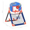 vidaXL Ensemble basket multifonctionnel de porte et mur pour enfants