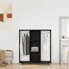 vidaXL Armoire Chêne noir 102 x 38 x 110 cm Bois d'ingénierie