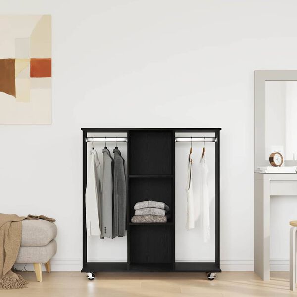 vidaXL Armoire Chêne noir 102 x 38 x 110 cm Bois d'ingénierie