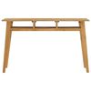 vidaXL Table console 120x35x75 cm Bois de teck massif