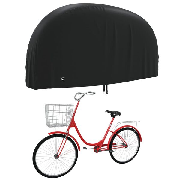 vidaXL Housses de v&eacute;lo 2 pcs 200x70x110 cm tissu oxford 190T