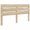 vidaXL Cadre de lit Ch&ecirc;ne Sonoma 200 x 200 cm Bois Ing&eacute;nierie