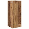 vidaXL Porte-parapluie Bois ancien 25 x 24,5 x 64 cm Bois d'ing&eacute;nierie