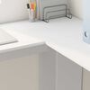 vidaXL Bureau d'angle avec rangement Blanc 140 x 113.5 x 75 cm