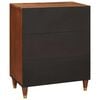 vidaXL Buffet Marron 60 x 33 x 75 cm Bois de mangue massif