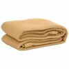 vidaXL Tapis de tente sable 200x200 cm PEHD