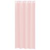 vidaXL Rideaux en voile avec &oelig;illets 2 pcs rose clair 140x245 cm