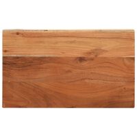 vidaXL Dessus de table 50x40x2,5 cm rectangulaire bois massif d'acacia