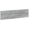vidaXL T&ecirc;te de lit murale HAARLEM Sonoma gris Bois d'ing&eacute;nierie