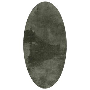 vidaXL Tapis HUARTE Vert for&ecirc;t 100 x 200 cm 100 % polyester