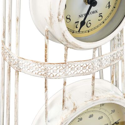 vidaXL Horloge murale avec thermomètre vintage