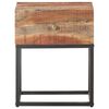vidaXL Table de chevet 40x30x50 cm Bois d'acacia brut
