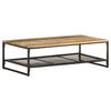 vidaXL Table basse 110x60x35 cm Bois de r&eacute;cup&eacute;ration massif