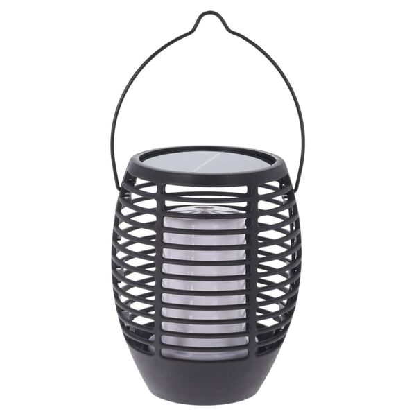 ProGarden Lampe solaire de jardin &agrave; LED 3 en 1 Noir