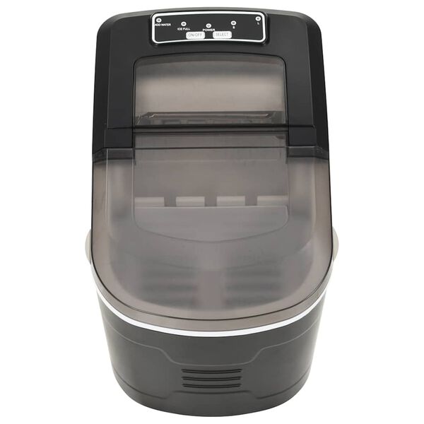 vidaXL Appareil &agrave; gla&ccedil;ons Noir 2,4 L 15 kg / 24 h