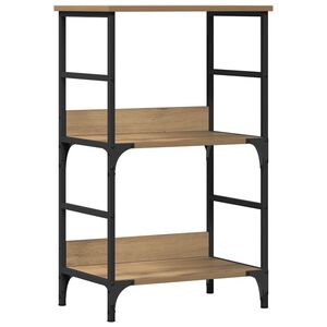 vidaXL Biblioth&egrave;que ch&ecirc;ne artisanal 50x33x82 cm bois d'ing&eacute;nierie