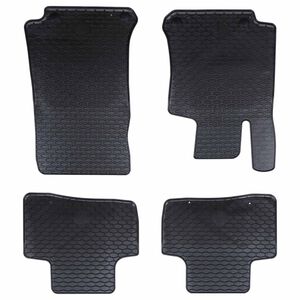 vidaXL Tapis de voiture 4 pc adapt&eacute; pour GLC 2016-2022 Caoutchouc