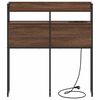 vidaXL T&ecirc;te de lit de rangement Ch&ecirc;ne marron 90 cm Bois d'ing&eacute;nierie