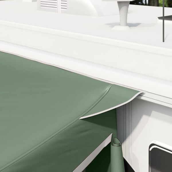 vidaXL Tente de hayon avec toit Vert 285 x 255 x 245 cm taffetas