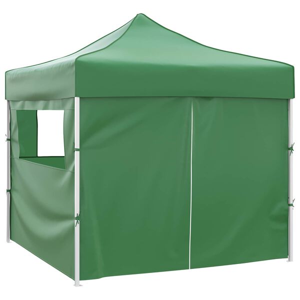 vidaXL Tente de f&ecirc;te Vert 291 x 291 x 315 cm Tissu Oxford