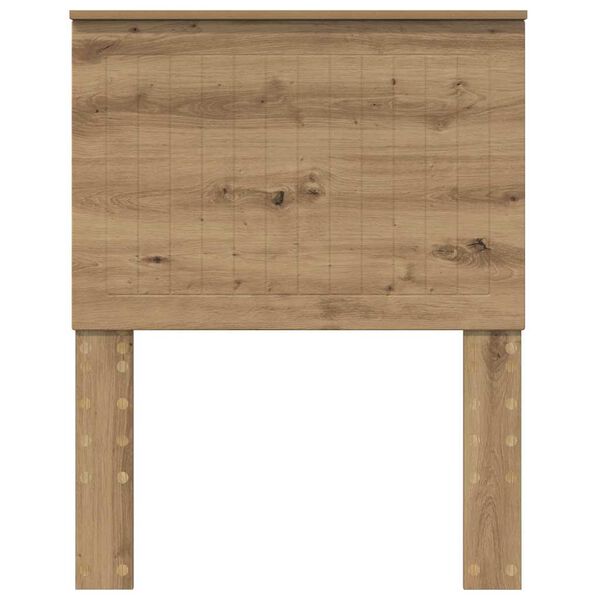 vidaXL Tête de lit Chêne artisanal 75 cm Bois d'ingénierie