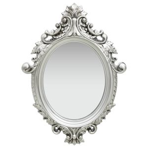 vidaXL Miroir mural style ch&acirc;teau 56x76 cm Argent&eacute;