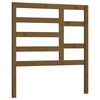 vidaXL T&ecirc;te de lit Marron miel 106x4x104 cm Bois massif de pin