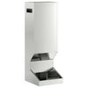 vidaXL Nourrisseur pour cerfs Argent 28 x 30 x 80 cm 3 kg