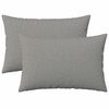 vidaXL Coussin avec oreiller HEERLEN 2 pc Gris nuage Tissu