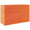 vidaXL Jardini&egrave;re cire marron 110x40x68,5 cm bois de pin massif