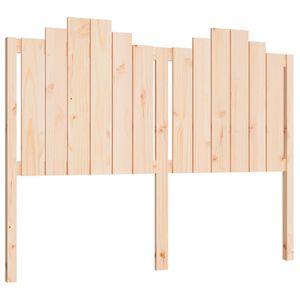 vidaXL T&ecirc;te de lit 141x4x110 cm Bois massif de pin