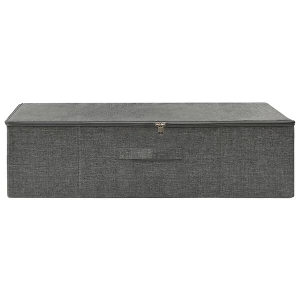 vidaXL Boîte de rangement Tissu 70x40x18 cm Anthracite